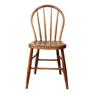 Antique Spindle Back Chair For Sale