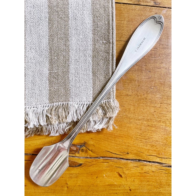 Victorian Antique Silver Plated Stilton Scoop From the United States and Brazil Mail Steamship Co For Sale - Image 3 of 5