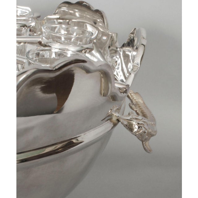 Vintage Silver Plated Cooler, 1980s For Sale - Image 6 of 18