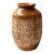 Vintage Studio Pottery Stoneware Vase, Sgraffito, Earthy Glaze For Sale