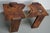 Vintage Natural Coffee Tables in Walnut, Ca 1970/1980 For Sale - Image 12 of 17