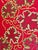 Large antique embroidered textile suitable as a wall hanging, table cover, or decorative display piece, with a dramatic...