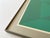1970s Josef Albers Vintage 1971 Limited Edition Hand Signed " P-Blue " Framed Mid Century Modernist Exhibition Silkscreen Print For Sale - Image 5 of 18