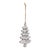 Contemporary Carved Pine Tree Ornament (Set of 12) For Sale - Image 3 of 5