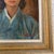 Midcentury Oil Portrait of a Woman Beautifully Framed For Sale - Image 10 of 10