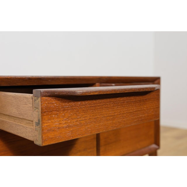 Mid-Century Modern Teak Serving Trolley on Castors, Denmark, 1960s For Sale - Image 16 of 18