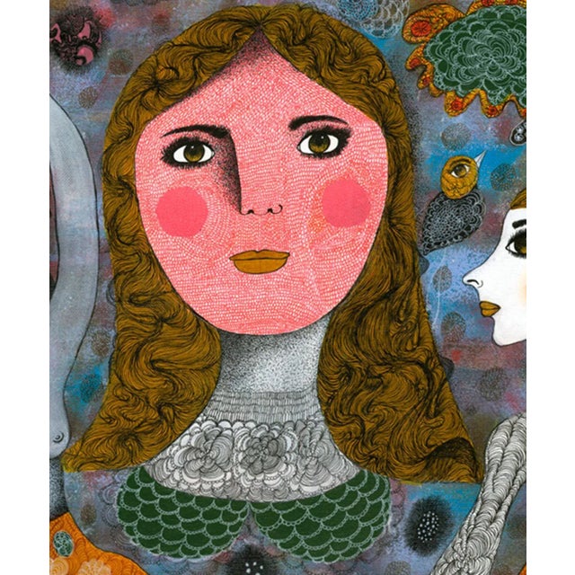 Claudine Loquen is a French artist born in 1965 who lives & works in Paris, France. She depicts portraits, especially...