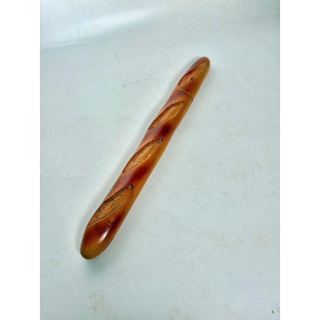 Wooden Baguette Knife Block, France, 1970s For Sale - Image 4 of 11