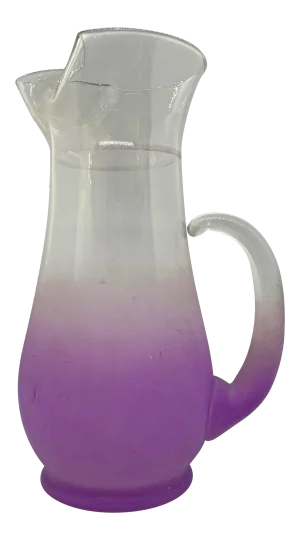 1960s Mid Century Blendo Orchid Pitcher