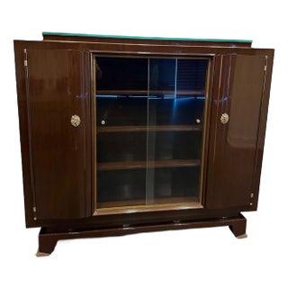 Jules Leleu Art Deco Vitrine For Sale