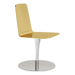 Luwan Swivel Chair in Powder-Coated Aluminum by Altreforme For Sale