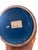 Aldo Londi Two Aldo Londi Vases in Rimini Blue With Mettalic Clovers For Sale - Image 4 of 11