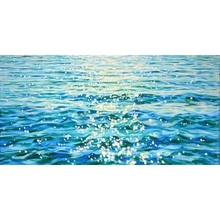 Fabulous Gentle Sea.Modern Original Painting. For Sale