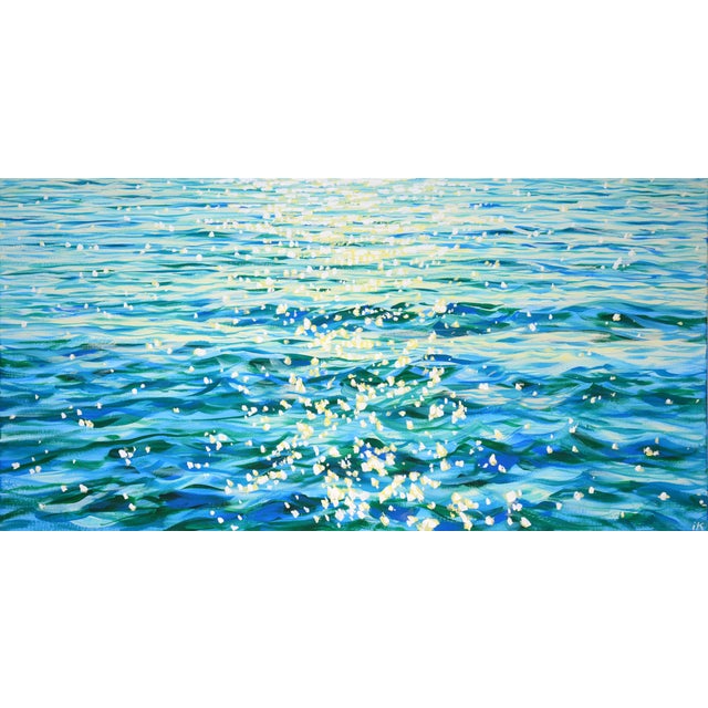 Fabulous Gentle Sea.Modern Original Painting. For Sale