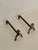 Brass Fireplace Andirons, 1960s, Set of 2 For Sale - Image 3 of 6