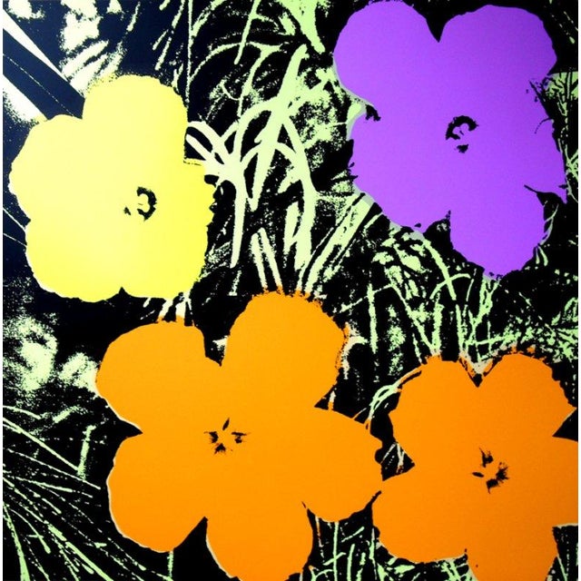 Andy warhol (sunday b. Morning), flowers 11.67, silkscreen print silkscreen print from photo negatives of original factory...