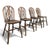 Wood Baumann Western Chairs, Set of 4 For Sale - Image 7 of 7