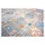 Gray 21st Century Turkish Oushak 9x12 Gray, Orange & Slate Blue Handmade Area Rug #a.c 201 For Sale - Image 8 of 14