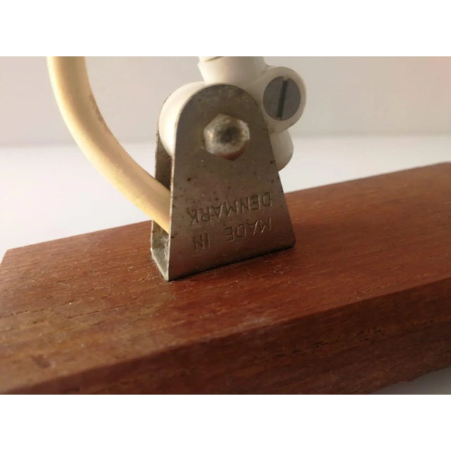 Mid-Century Modern Vintage Danish Golden Sconce, 1960s For Sale - Image 3 of 10