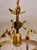 1960s French Brass & Etched Glass Bowl Pendant Light - Restored For Sale - Image 9 of 18