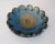 Blue Murano Blue Golden Flower Bowl by Seguso, 1960s For Sale - Image 8 of 8