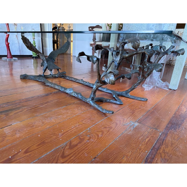 1970s European Mid Century Eagle Coffee Table For Sale In Raleigh - Image 6 of 8
