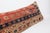 Red Antique Handwoven Red & Navy Rug Pillow – Home Décor Accent -16'' X 39'' For Sale - Image 8 of 10