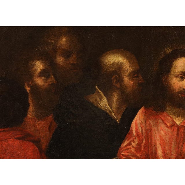 Pieter De Witte, The Last Supper, 1680, Oil on Canvas For Sale - Image 11 of 14