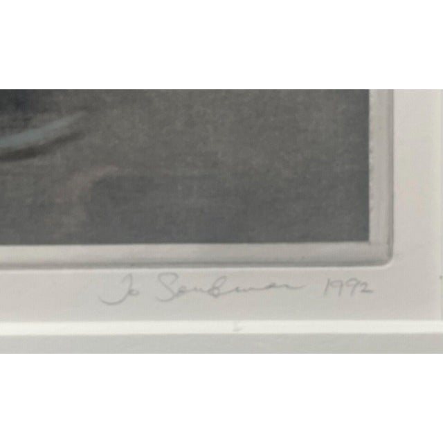 Paper Jo Sandman Abstract Expressionist 'cluster' Signed Etching - Motherwell Student For Sale - Image 7 of 12