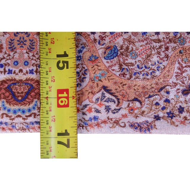 Royal Victorian Damask Turkish Pillow For Sale In New York - Image 6 of 9