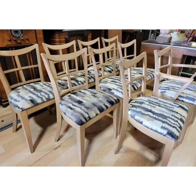 Paul Frankl Mid-Century Modern Dining Chairs - Set 9 Plus 1 For Sale - Image 17 of 18