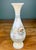 Antique Opaline Hand-Painted Art Glass Vase For Sale - Image 4 of 6