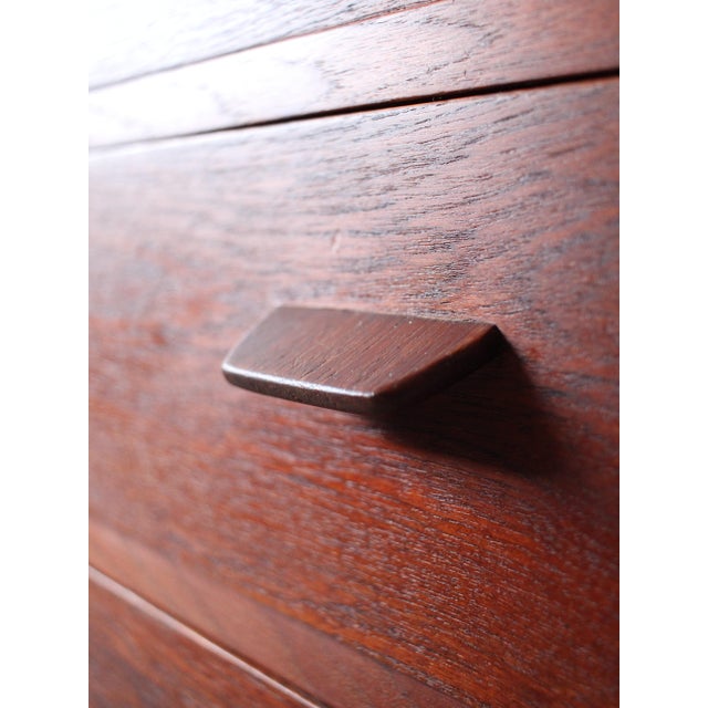 Vintage Danish Secretary in Teak, 1960s For Sale - Image 10 of 13