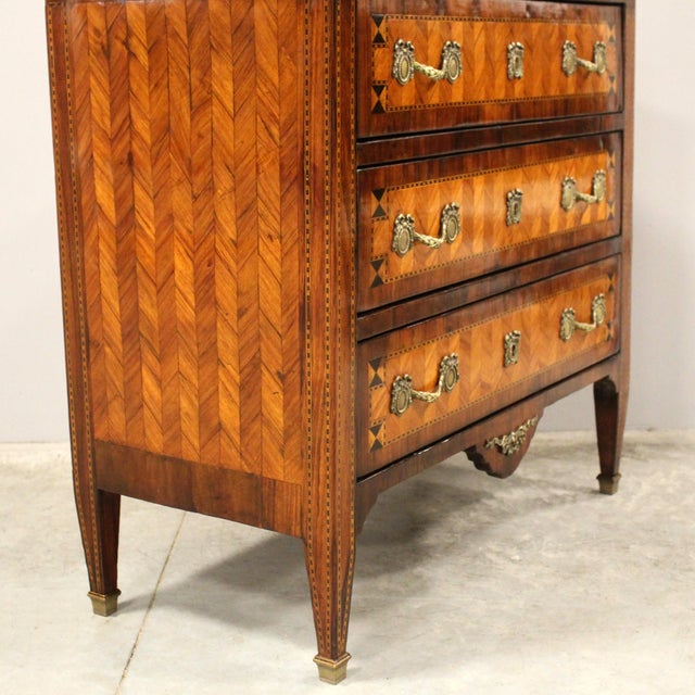 18th Century Louis XVI Chest of Drawers For Sale - Image 11 of 13