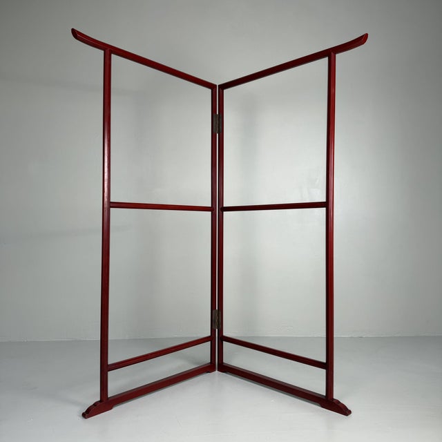 Japanese Kimono Display Hanger with Faceted Frame, 1950s For Sale - Image 11 of 11
