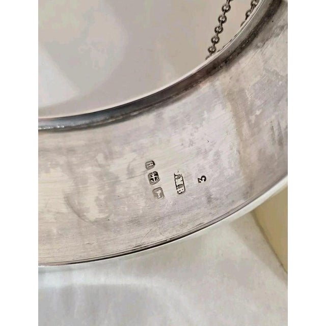 Antique Victorian Sterling Silver Aesthetic Belt Buckle Bangle, 1885 For Sale - Image 17 of 18