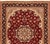 Fine hand-knotted rug | Knot density: approx. 500.000 knots/m² | Material: 97% wool, 3% silk | Size: 198 cm x 155 cm |...