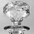 This truly ;ovely Georgian style lead crystal features a body with a faceted cut pattern interspersed with ovals. Measures...