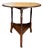 Triangular Rosewood Late Victorian Drop Leaf Table - Late 19th Century For Sale