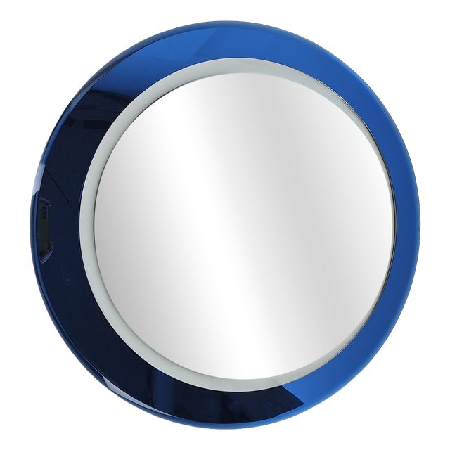 Mirror from Cristal Art, 1950s For Sale