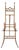 Antique Oak Ball & Stick Easel: Victorian Eastlake Style For Sale