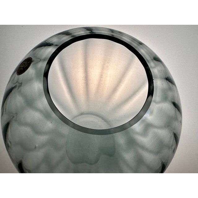 Tourmaline Series Spherical Vase by Wilhelm Wagenfeld for WMF, Germany, 1960s For Sale - Image 13 of 15