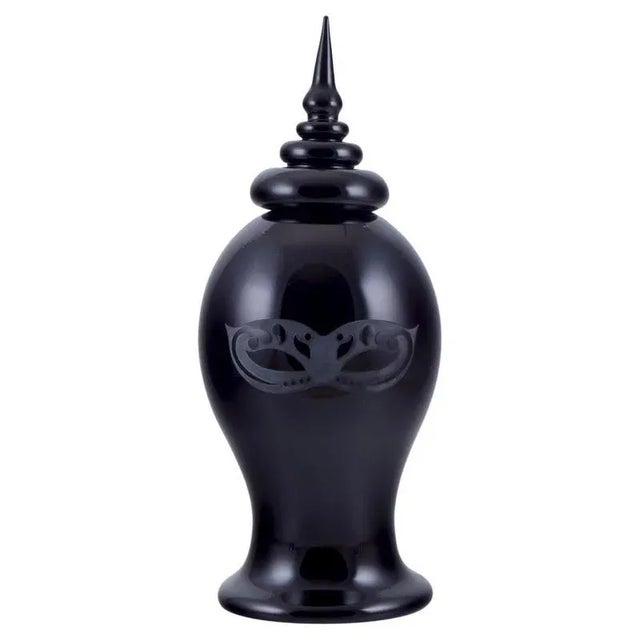 Black Murano Glass Floor Vase by Roberto Cavalli, 2000s For Sale - Image 10 of 10