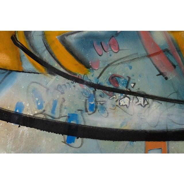 Gold After Roberto Matta, Painting, 2004, Oil on Canvas For Sale - Image 8 of 18
