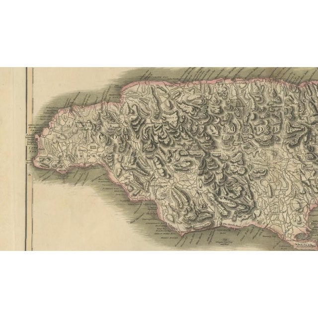 Black Jamaica Map by John Thomson, Kingston & Port Royal Harbors, 1817 For Sale - Image 8 of 11