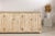 Large Rustic Bleached Wood Six-Door Sideboard Media Cabinet For Sale - Image 15 of 18