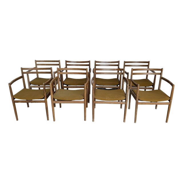 Vintage Yugoslav Dining Chair from Stol Kamnik, 1970s, Set of 8 For Sale
