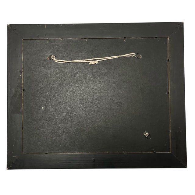 Paint Vintage French Eau Forte Originale Aquatint Etching. Signed For Sale - Image 7 of 7