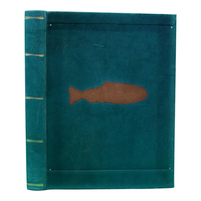 "Fish Embossed Sketch/ Log Camp Book" 1991 For Sale