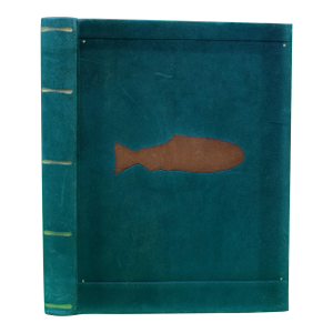 "Fish Embossed Sketch/ Log Camp Book" 1991
